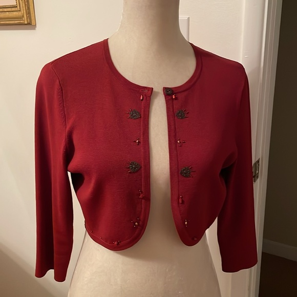 Studio I Dress With Cardigan. - Picture 10 of 16